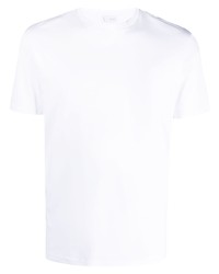 T-shirt à col rond blanc Xacus