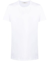 T-shirt à col rond blanc Zadig & Voltaire
