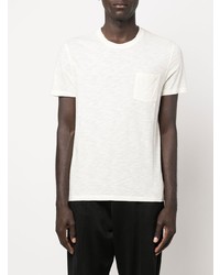 T-shirt à col rond blanc Zadig & Voltaire