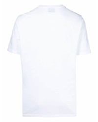 T-shirt à col rond blanc PS Paul Smith