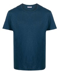 T-shirt à col rond bleu canard Orlebar Brown