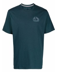 T-shirt à col rond bleu canard Patagonia
