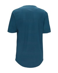 T-shirt à col rond bleu canard New Balance