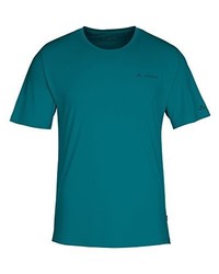 T-shirt à col rond bleu canard VAUDE