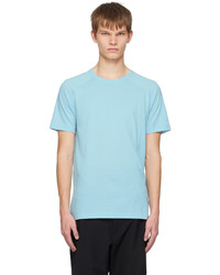 T-shirt à col rond bleu clair Alo