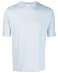 T-shirt à col rond bleu clair Ballantyne