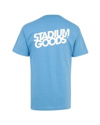 T-shirt à col rond bleu clair Stadium Goods