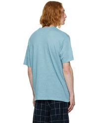 T-shirt à col rond bleu clair Paul Smith