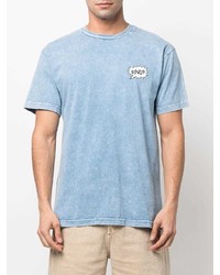 T-shirt à col rond bleu clair RIPNDIP