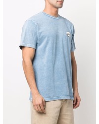 T-shirt à col rond bleu clair RIPNDIP