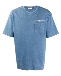 T-shirt à col rond bleu clair Closed