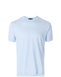 T-shirt à col rond bleu clair Comme Des Garcons Homme Plus