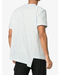 T-shirt à col rond bleu clair Comme Des Garcons Homme Plus