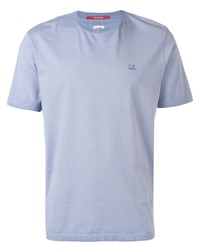 T-shirt à col rond bleu clair CP Company