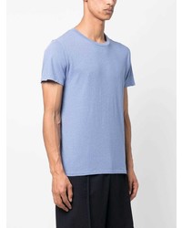 T-shirt à col rond bleu clair Frescobol Carioca