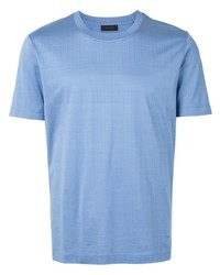 T-shirt à col rond bleu clair D'urban