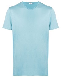 T-shirt à col rond bleu clair Filippa K