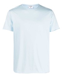 T-shirt à col rond bleu clair Filippa K