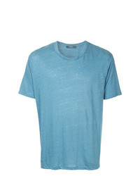 T-shirt à col rond bleu clair Jac+ Jack