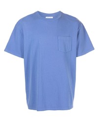 T-shirt à col rond bleu clair John Elliott
