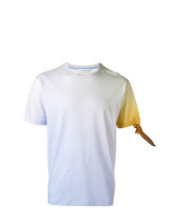 T-shirt à col rond bleu clair JW Anderson