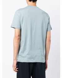 T-shirt à col rond bleu clair Belstaff