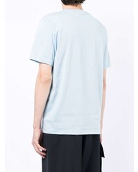 T-shirt à col rond bleu clair PS Paul Smith