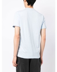 T-shirt à col rond bleu clair Belstaff