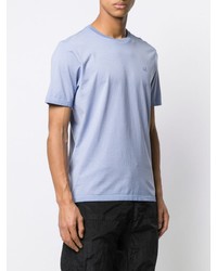 T-shirt à col rond bleu clair CP Company