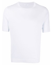 T-shirt à col rond bleu clair Malo