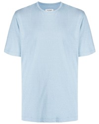 T-shirt à col rond bleu clair Man On The Boon.