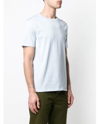 T-shirt à col rond bleu clair Acne Studios