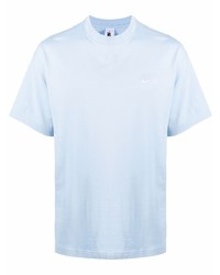 T-shirt à col rond bleu clair Nike