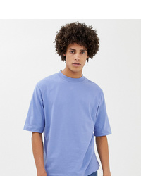 T-shirt à col rond bleu clair Noak