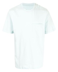 T-shirt à col rond bleu clair Oamc