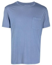 T-shirt à col rond bleu clair Officine Generale