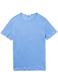 T-shirt à col rond bleu clair Onia