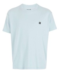 T-shirt à col rond bleu clair OSKLEN