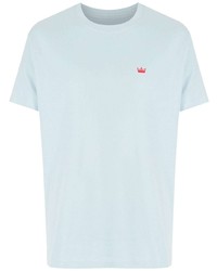 T-shirt à col rond bleu clair OSKLEN