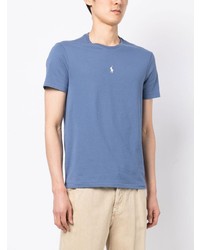 T-shirt à col rond bleu clair Polo Ralph Lauren