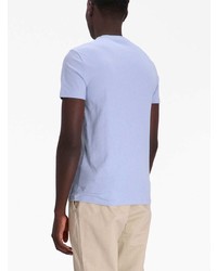 T-shirt à col rond bleu clair Polo Ralph Lauren