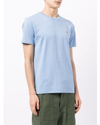 T-shirt à col rond bleu clair Polo Ralph Lauren