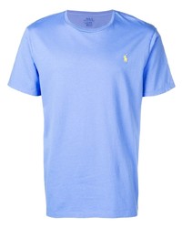 T-shirt à col rond bleu clair Polo Ralph Lauren