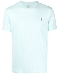 T-shirt à col rond bleu clair Polo Ralph Lauren