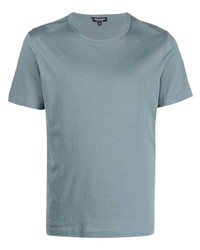 T-shirt à col rond bleu clair Ron Dorff