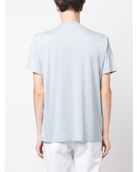 T-shirt à col rond bleu clair Tom Ford