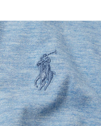 T-shirt à col rond bleu clair Polo Ralph Lauren