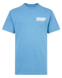 T-shirt à col rond bleu clair Stadium Goods