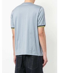 T-shirt à col rond bleu clair Marni