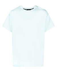 T-shirt à col rond bleu clair Styland